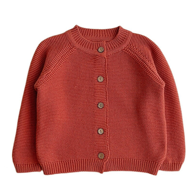 Baby Girls Sweaters New Autumn Winter Infant Newborn Cotton Knit as Cardigan Outwear Clothing