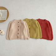 Baby Girls Sweaters New Autumn Winter Infant Newborn Cotton Knit as Cardigan Outwear Clothing