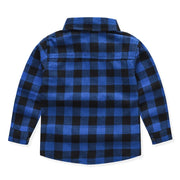 Boys Shirts Classic Casual Plaid Child Shirts Kids School Blouse Red Tops Clothes Kids Children Plaid 2-8 Years Kids Boy Wear