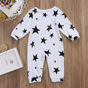 Newborn Cotton Warm Romper for Baby Boy /Girls Clothes Jumpsuit Newborn Baby Clothes Stars Infant Boy Onesie