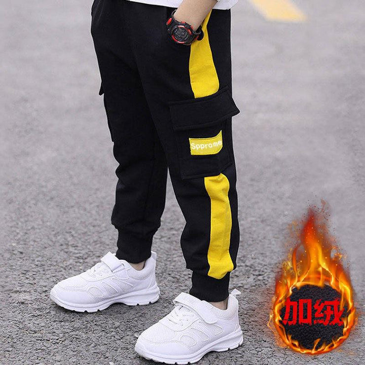 Boys and Big Boys Sports Casual Spring Pants  For Boys Clothes Age 3-12 Years