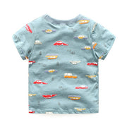 Kids T-shirt Summer boys girls stripe Print 100% Cotton Kids Tops toddler tees Clothes Children clothing