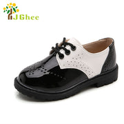New Spring Summer Autumn Kids Shoes For Boys British Style Children Casual Sneakers PU Leather Fashion Shoes Formal Soft