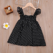 Girls Dress Sleeveless Baby Kids Clothes Summer Children Clothing Leaf Embroidery Girl Clothes Toddler Dresses