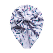 Knot Bow Baby Headbands Toddler Headwraps Baby Flower Turban Hats Babes Caps Elastic Hair Accessories