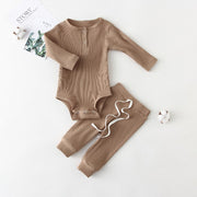 Infant Baby Boy/Girl Clothes Set Long Sleeve Baby Bodysuit +Pant Newborn Boy Outfits Summer Autumn Newborn Baby Girl Clothing