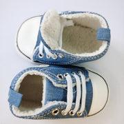 Newborn Baby Boys/Girls Canvas Classic Sneakers Newborn Print Star Sports First Walkers Shoes Infant Toddler Anti-slip Baby Shoes