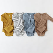 Infant Baby Boy/Girl Clothes Set Long Sleeve Baby Bodysuit +Pant Newborn Boy Outfits Summer Autumn Newborn Baby Girl Clothing