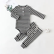 Infant Baby Boy/Girl Clothes Set Long Sleeve Baby Bodysuit +Pant Newborn Boy Outfits Summer Autumn Newborn Baby Girl Clothing