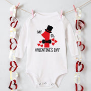 Baby Boy /Girl Bodysuit  My 1st Valentine's Day Pregnancy Announcement Baby Jumpsuit Newborn Baby Gift