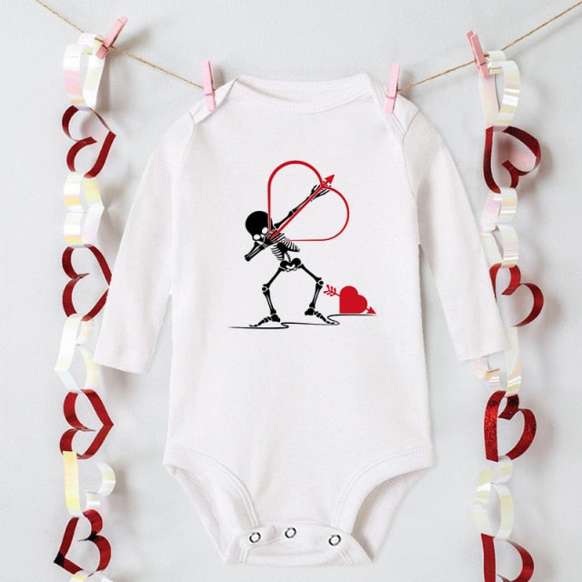 Baby Boy /Girl Bodysuit  My 1st Valentine&