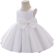 Baby & Flower Girls Wedding Birthday Bowknot Dresses Clothing Party Ball Gown Dress Costume Clothes for 1-10y